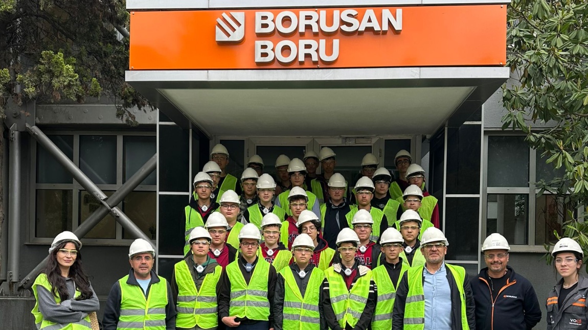 Borusan Boru Fabrikasına Teknik Gezi